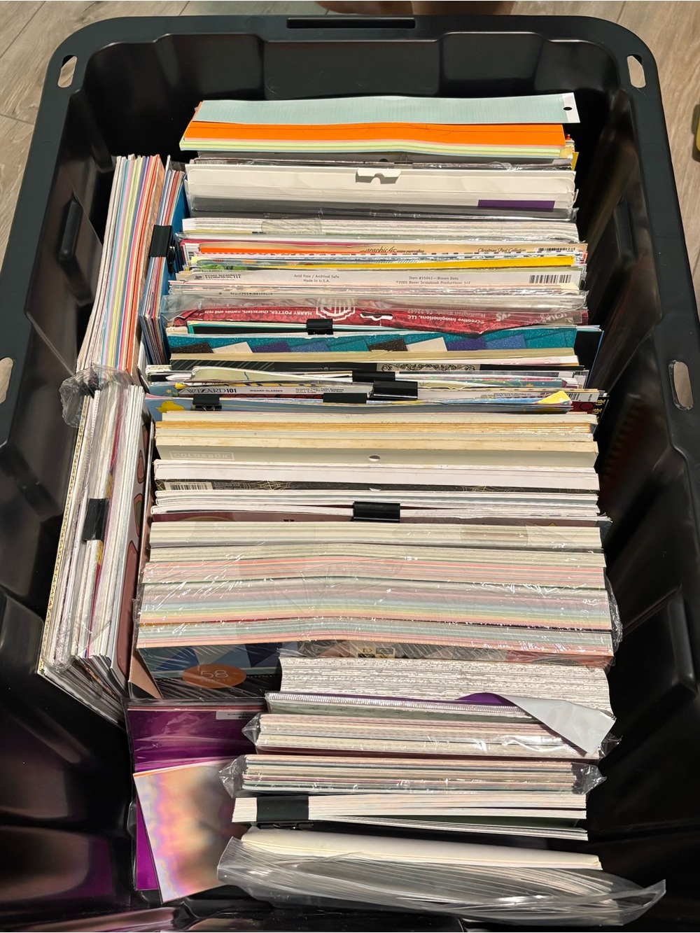 Assorted Craft/Scrapbook Paper pages -variety. 40 sheets for 18.00 see comment